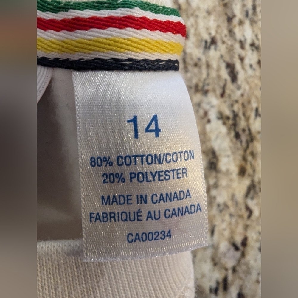Canada Olympic Team Cotton sweat shirt, XS/S women 14 youth HBC - Picture 14 of 14